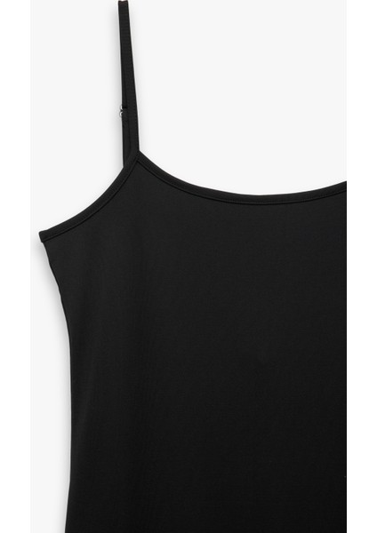 Slim Fit Ince Askılı Uzun Elbise indirimleri