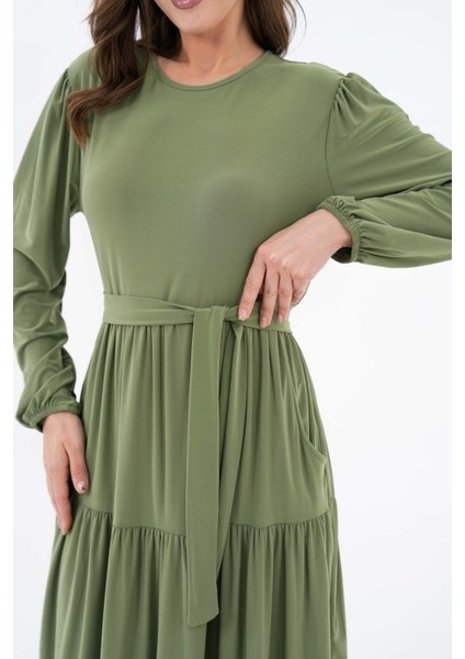 3 Boğumlu Cepli Sandy Elbise indirimleri