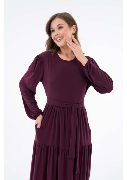 3 Boğumlu Cepli Sandy Elbise fırsatları