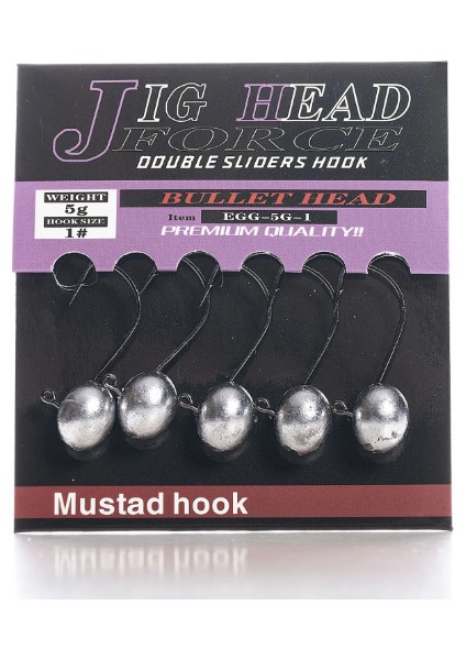 Force Jig Head Egg-0.5GR-6
