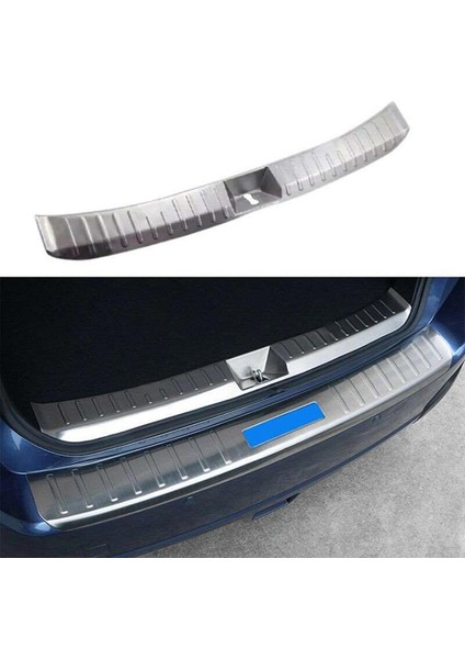 Subaru Forester Uyumlu 2013 2018 Arka Tampon Eşiği Krom