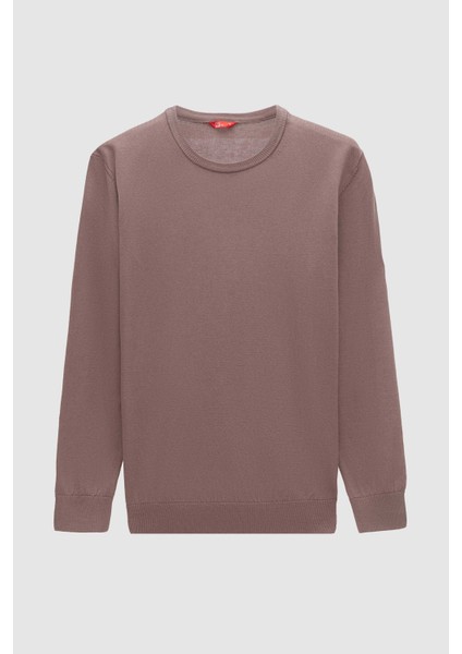 Ds Damat Regular Fit Vizon Tüylenme Yapmayan Bisiklet Yaka Triko Kazak 5HF06ORT12004 indirimleri