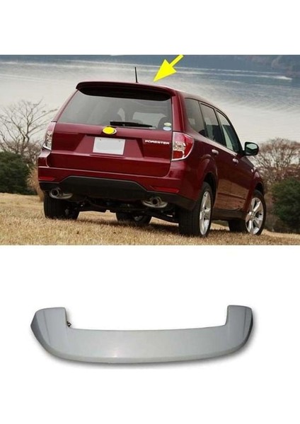 Subaru Forester Uyumlu 2009 2012 Spoiler (Boyasız)