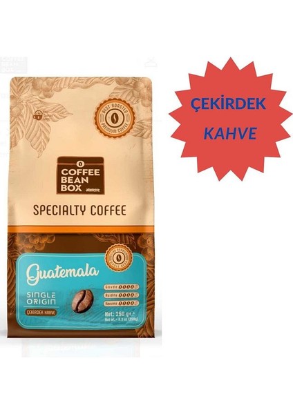 Guatemala Çekirdek Kahve 250 gr