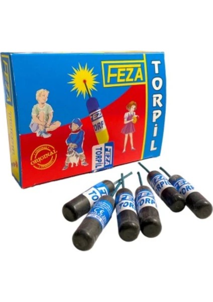 Irhanlar Feza1 TorPil1 Şaka Malzemesi Parti Malzemesi T0RPILE 40 Adet Efsane Nostaljik Ürünler