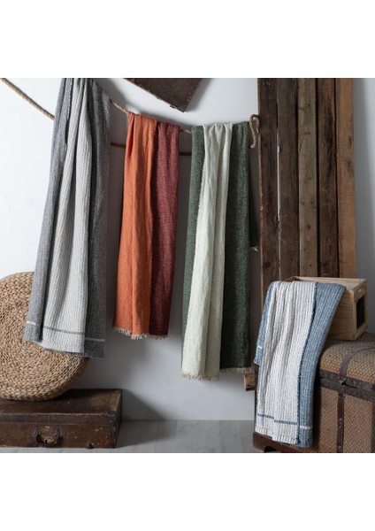 Barley Throw 130 x 170 cm Mavi fiyatları