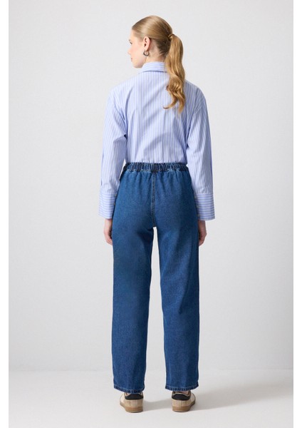 Beli Lastikli Denim Pantolon fırsatları