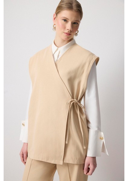 Yelek Pantolon Gabardin Takım