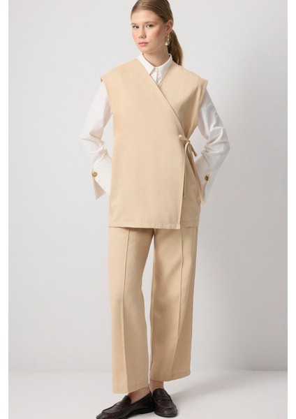 Yelek Pantolon Gabardin Takım