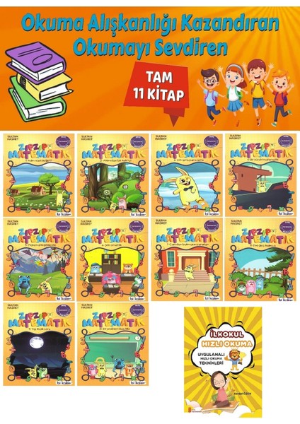 2.sınıf Okuma Alışkanlığı Kazandıran Okumayı Sevdiren Tam (11 Kitap)