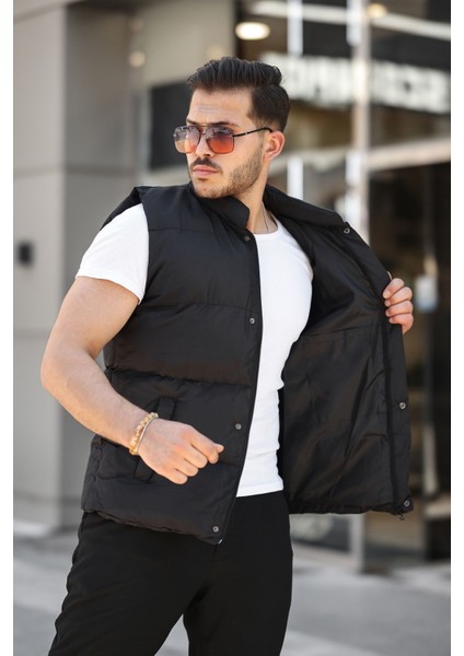 Yeni Sezon Erkek Çıtçıtlı & Fermuarlı Şişme Yelek