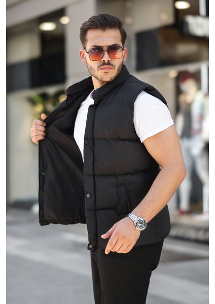 Yeni Sezon Erkek Çıtçıtlı & Fermuarlı Şişme Yelek