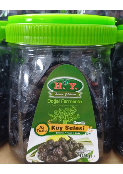 Hy Siyah Gemlik Zeytin 700 gr