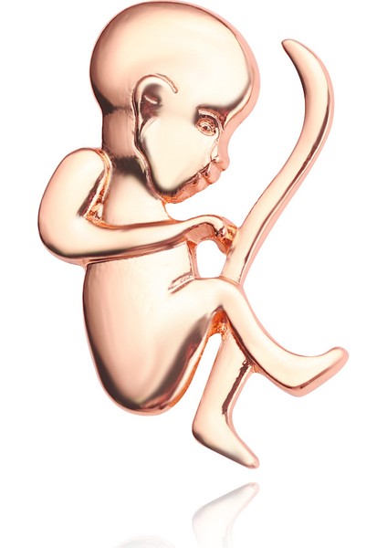 Bebek Desenli Medikal Broş P0593