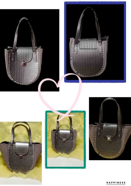 Müjde Home Çanta Bej modelleri