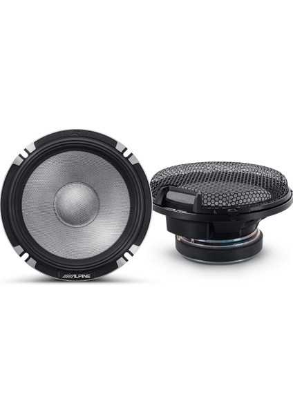R2-S653 Yeni Nesil 6-1/2" (16,5 Cm) Bileşen 3 Yollu R-Serisi Pro Hoparlörler - Maksimum Güç: 300 Watt - Rms Güç: 100 Watt