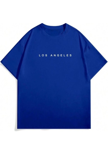 Los Angels Yazı Detaylı Basic T-Shirt fiyatları