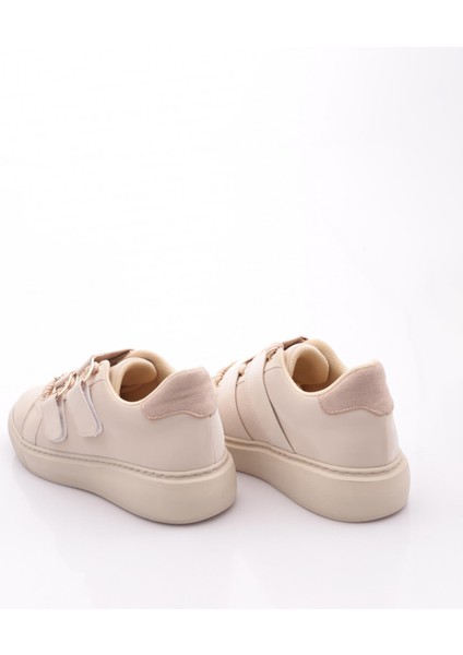 B1005 Kadin Aksesuarli Kemer Detayli Sneakers Ayakkabi modelleri
