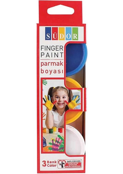 Parmak Boyası 3'lü Takım