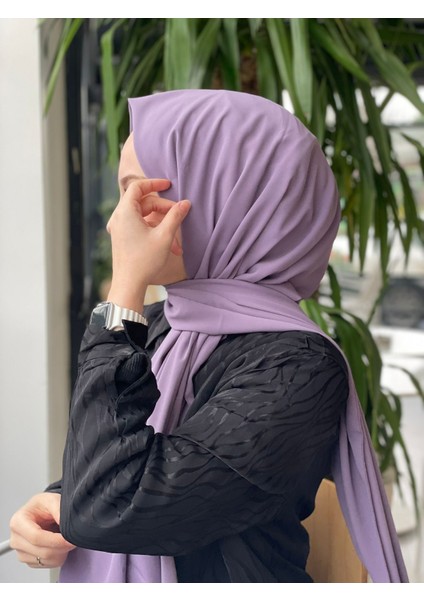 Koyu Lavanta Sima Medine Ipeği Şal modelleri