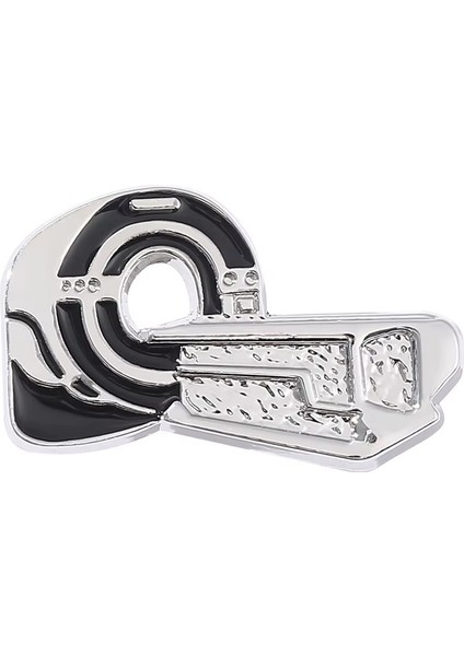 Tomografi Cihazı Şeklinde Medikal Broş P0596