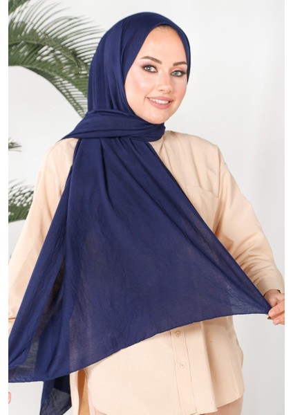 LACİVERT Harem Scarf İncila Şal