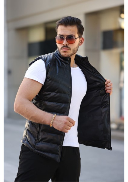 Yeni Sezon Erkek Çıtçıtlı & Fermuarlı Şişme Yelek