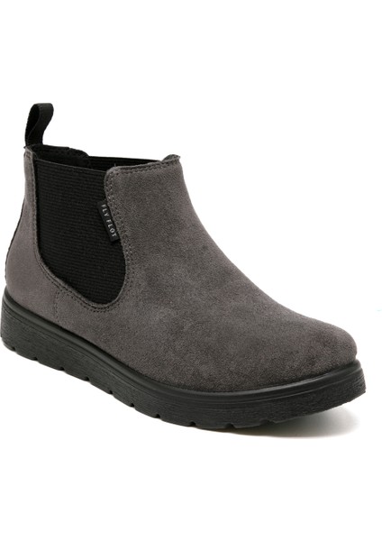 Kadın Bot 45 U33 Vx Fly Flot Cloth Woman Ankle Boot Anthracite