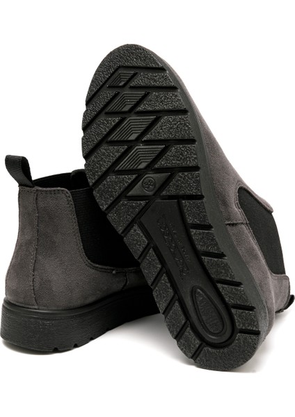 Kadın Bot 45 U33 Vx Fly Flot Cloth Woman Ankle Boot Anthracite indirimleri