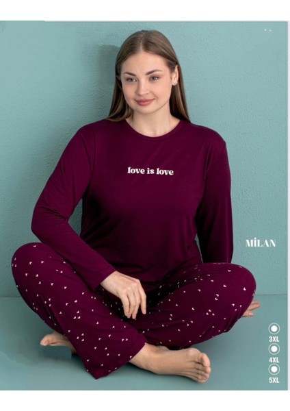 Milan Kumaş Pijama Takımı