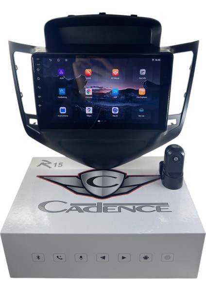 Chevrolet Cruze 2009-2012 Cadence R15 (Dvr Kayıt Cihazı Hediye) Pro Oem Multimedia