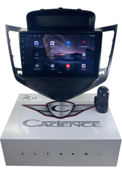 Chevrolet Cruze 2009-2012 Cadence R15 (Dvr Kayıt Cihazı Hediye) Pro Oem Multimedia