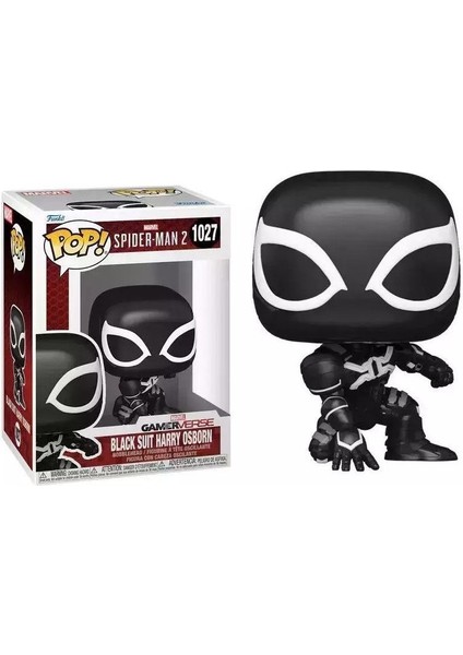 Pop Games: Gamerverse - Harry Osborn - (Black Suit) - Spider-Man 2 Figür