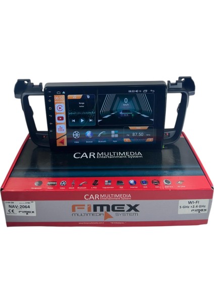 Peugeot 508 2011-2018 Fimex 2-64 Dspli Pro Oem Multimedia