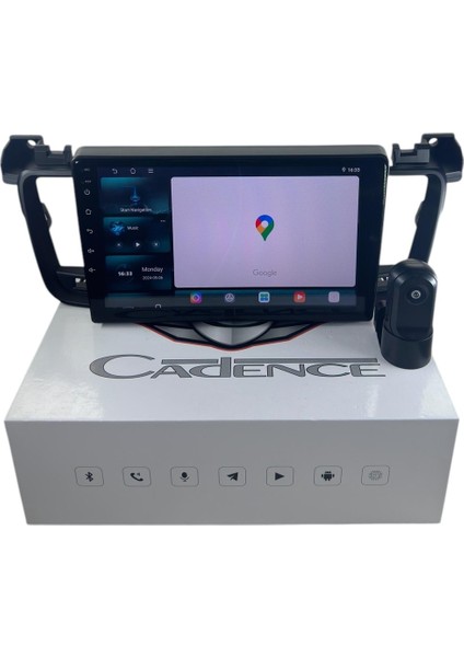 Peugeot 508 2011-2018 Cadence R15 (Dvr Kayıt Cihazı Hediye) Pro Oem Multimedia