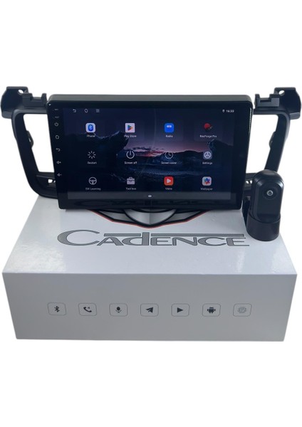 Peugeot 508 2011-2018 Cadence R15 (Dvr Kayıt Cihazı Hediye) Pro Oem Multimedia