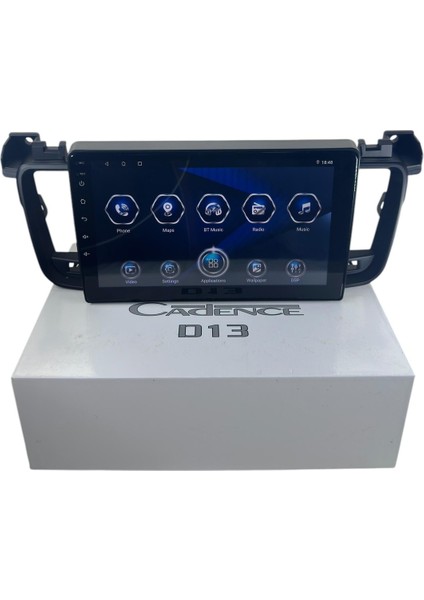 Peugeot 508 2011-2018 Cadence D13 Yeni Seri Işlemcili Pro Oem Multimedia