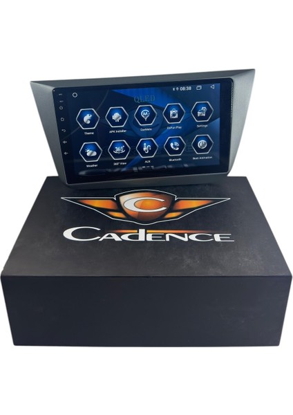 Seat Altea 2005-2012 Cadence T5 Işlemcili Profesyonel 360 Cam Destekli Oem Multimedia