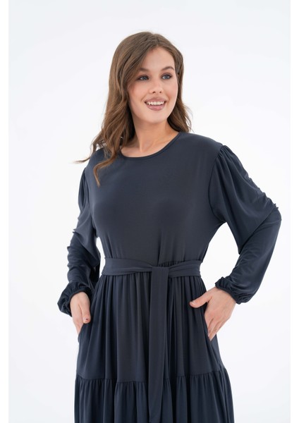 3 Boğumlu Cepli Sandy Elbise fırsatları