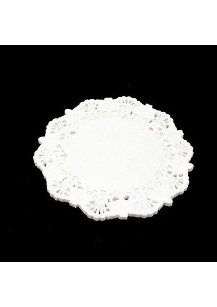 35 Adet Dantel Modeli Kağıt Çay Tabağı Altlığı Ø9cm Kağıt Altlık Peçete