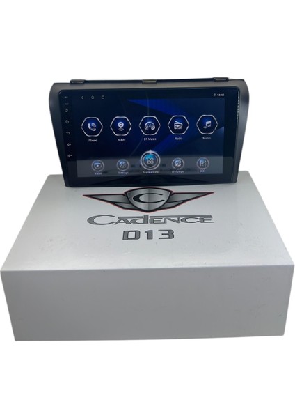 Mazda 3 2004-2009 Cadence D13 Yeni Seri Işlemcili Pro Oem Multimedia