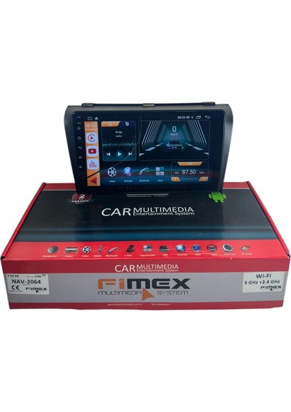 Mazda 3 2004-2009 Fimex 2-64 Dspli Pro Oem Multimedia