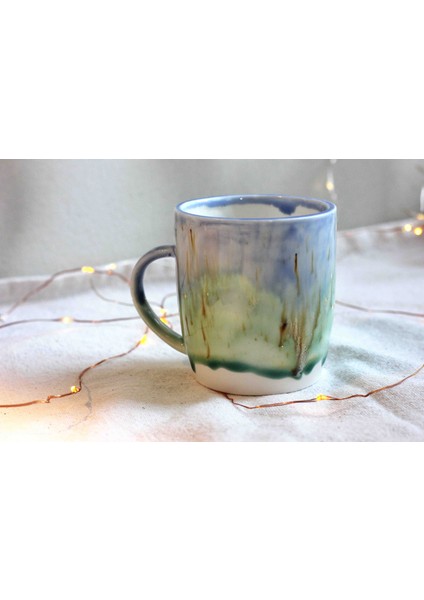 El Yapımı Stoneware Kupa
