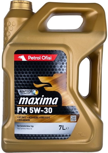 Maxima Fm 5W/30 7lt (Dizel & Benzinli)