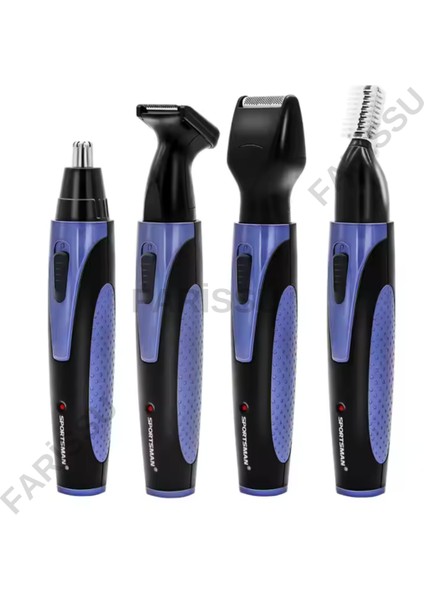 Dearling Profesyonel 3\'ü 1 Arada Şarjlı Saç ve Sakal Kesme Makinesi – Su Geçirmez, Sessiz, Güçlü Motor