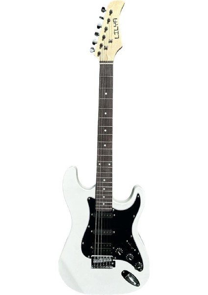 LL309WH Elektro Gitar Beyaz Renk (Hss)