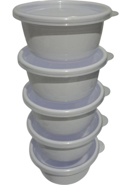 Tick Tock Hava Sızdırmaz Saklama Kabı 5'li Set 5 x 250 Beyaz fiyatları