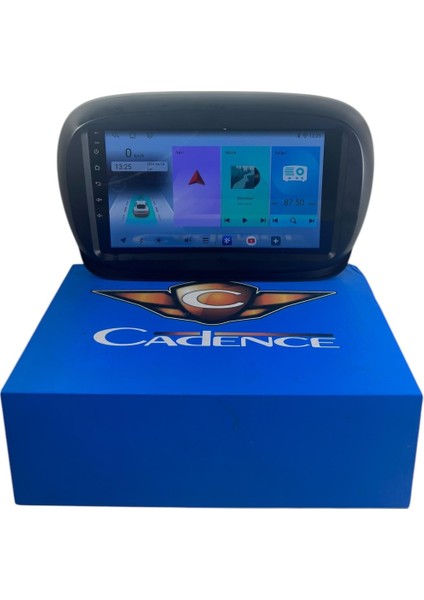Fiat 500X 2014-2022 Cadence 6-128 (Sim Kartlı) 360 Cam Destekli Pro Oem Multimedia