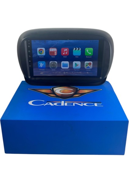 Fiat 500X 2014-2022 Cadence 6-128 (Sim Kartlı) 360 Cam Destekli Pro Oem Multimedia