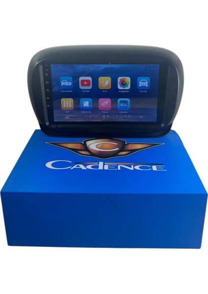 Fiat 500X 2014-2022 Cadence 6-128 (Sim Kartlı) 360 Cam Destekli Pro Oem Multimedia